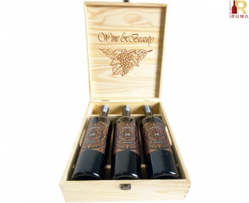 Quà tặng cao cấp 3 chai vang Ý Tolucci 16