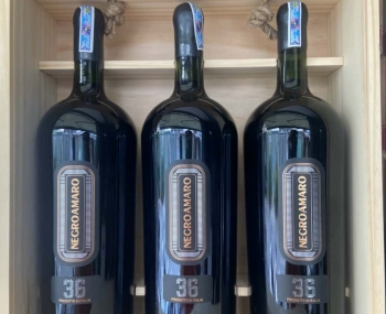 Quà tặng cao cấp 3 chai vang Ý 36 Negroamaro