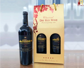 Quà tặng doanh nghiệp giá rẻ vang Sole D'Italia