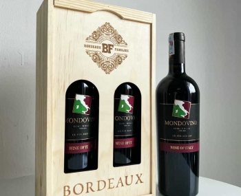 Quà tặng cao cấp 2 chai vang Ý Mondovino Semi