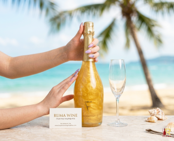 Rượu vang nổ Sparkling Fogoso Oro vàng 750ml
