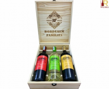 Quà tặng cao cấp 3 chai vang Pháp Chales Gary