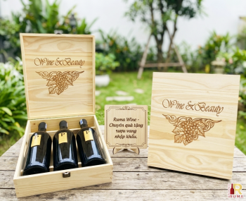 Quà tặng cao cấp 3 chai vang Ý Piero Bonnci