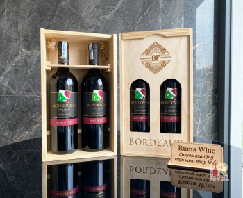 Quà tặng cao cấp 2 chai vang Ý Mondovino Semi