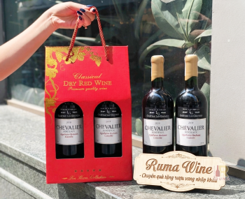 Quà tặng doanh nghiệp giá rẻ vang Chevalier