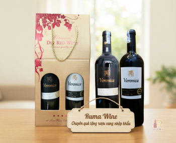 Quà tặng rượu vang giá rẻ Veronica