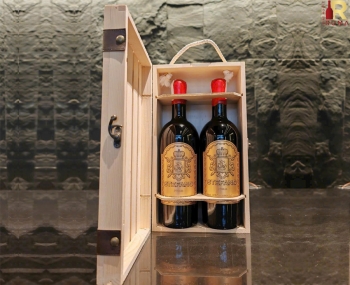 Set quà tặng 2 chai rượu vang đẳng cấp