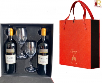 Bộ quà tặng rượu vang tết Chevalier