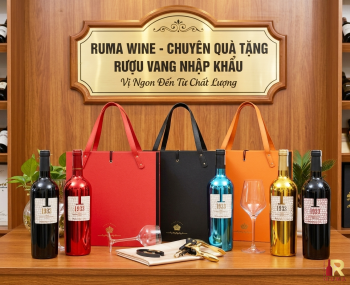 Bộ quà tặng rượu vang tết 1933