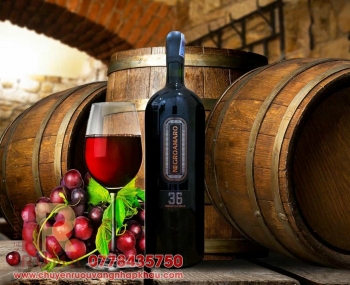 Rượu vang Ý 36 Negroamaro