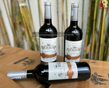 Rượu vang Pháp German UG Bordeaux Merlot (nhãn trắng)