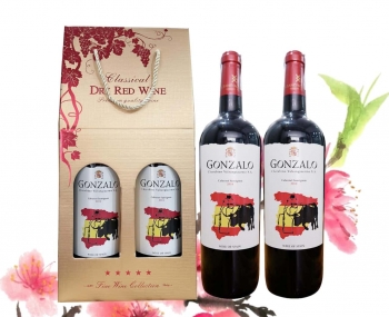 Quà tặng rượu vang giá rẻ Gonzalo