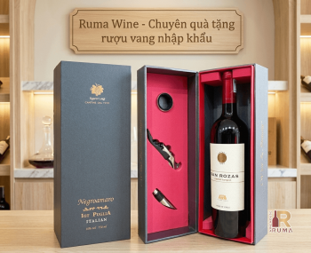 Quà tặng sang trọng HPK 1 chai vang Chile San Rozas