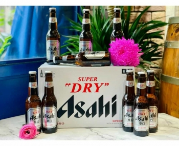 Thùng 24 chai bia Nhật Bản Asahi