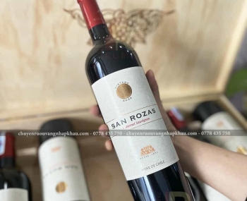 Rượu vang Chile San Rozas