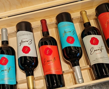 Quà tặng hộp gỗ 6 chai rượu vang Úc Encaste