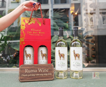 Quà tặng doanh nghiệp giá rẻ Vina De Chile trắng
