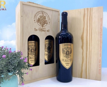 Quà tặng cao cấp 2 chai vang Ý Di Matteo