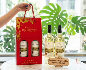 Quà tặng doanh nghiệp giá rẻ vang Belle Saison