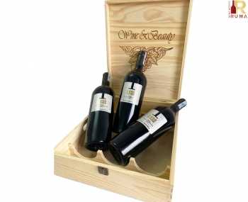 Quà tặng cao cấp 3 chai vang Ý 1933 Rosso