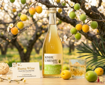 Rượu mơ Nhật Bản Umeshu Nakano Kishu 720ml