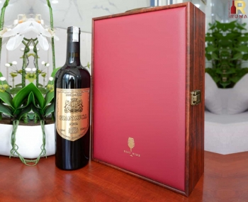 Bộ quà tặng tết 2 chai rượu vang Ý Gianluca
