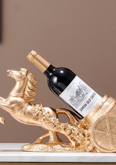 Kệ rượu vang mã đáo thành công vàng