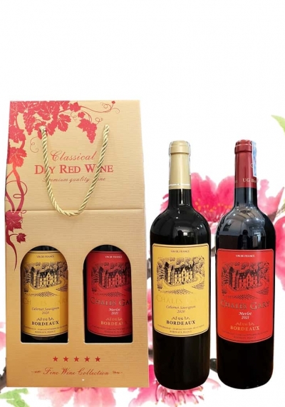 Quà tặng doanh nghiệp giá rẻ vang Chales Gary