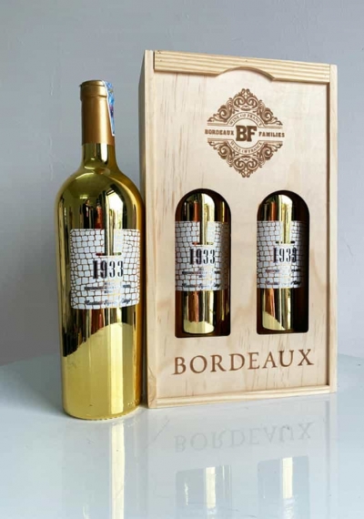 Quà tặng cao cấp 2 chai vang Ý 1933 Topaz