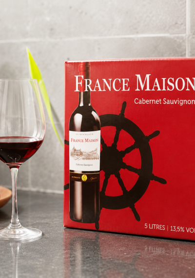Rượu vang bịch Pháp France Maison 5 lít