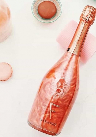 Rượu vang nổ Sparkling Fogoso Bronce cam đồng 750ml