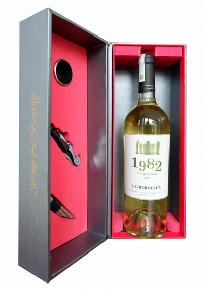 Quà tặng sang trọng vang Pháp 1982 trắng