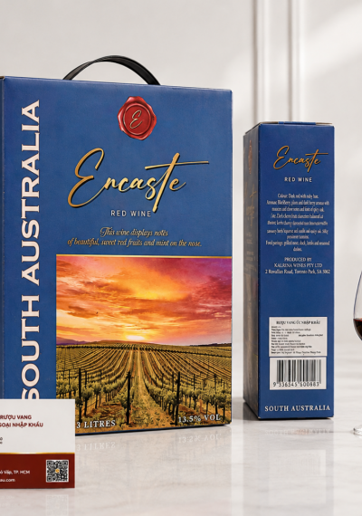 Rượu vang bịch Úc Encaste 3 lít