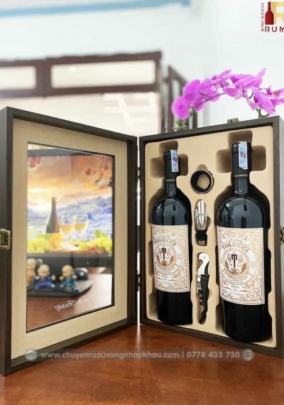 Quà tặng doanh nghiệp vang Tolucci Semi