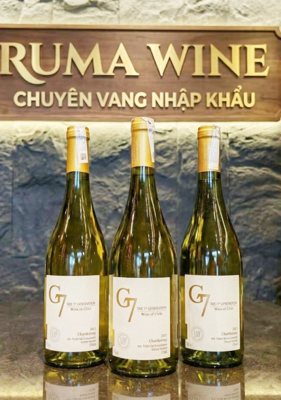 Rượu vang Chile G7 Clasico Chardonnay