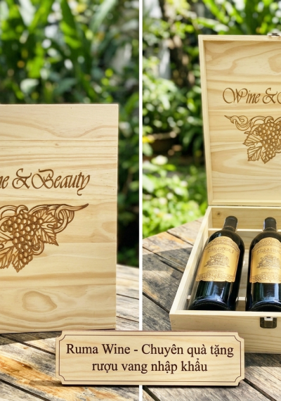 Quà tặng cao cấp 3 chai vang Chile Nando