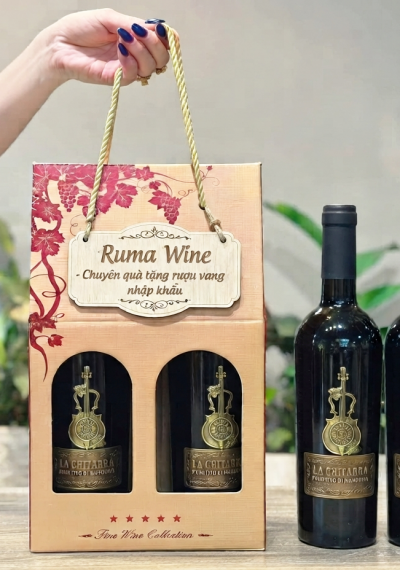 Quà tặng doanh nghiệp giá rẻ vang La Chitarra
