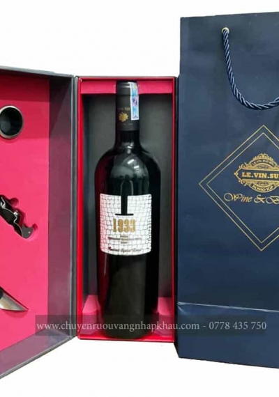 Quà tặng sang trọng vang Ý 1933 Rosso