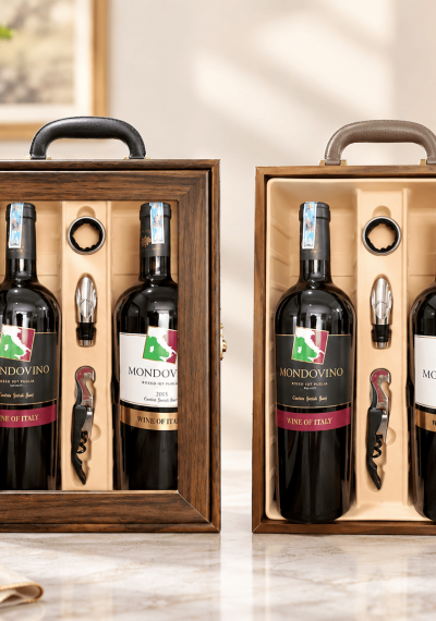 Quà tặng doanh nghiệp 2 chai vang Mondovino HK2