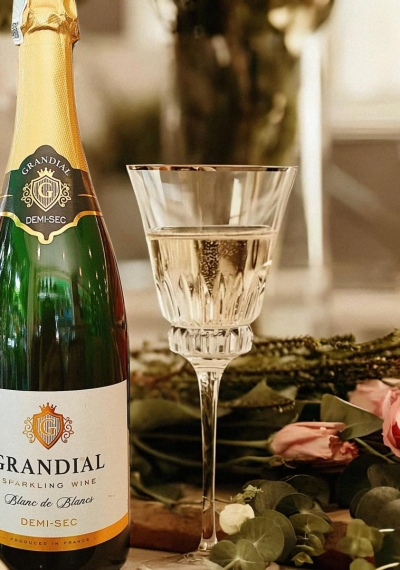 Rượu vang sủi Sparkling Wine Beau Rocher (vang nổ)
