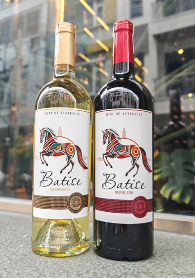 Rượu vang Úc Batise nhập khẩu
