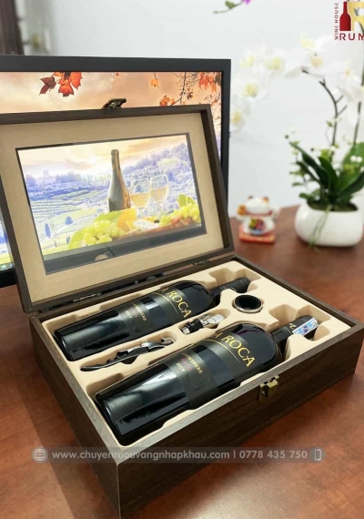 Quà tặng doanh nghiệp cao cấp vang La Roca Reserva