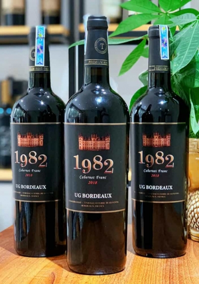 Rượu vang Pháp 1982 Cabernet Sauvignon