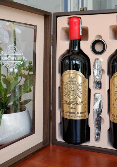 Quà tặng doanh nghiệp cao cấp vang Stefano