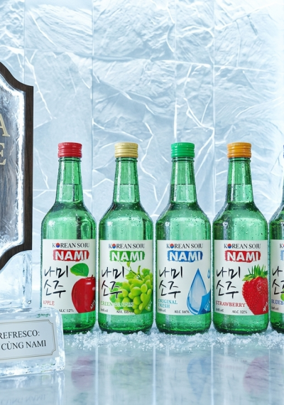 Rượu Soju Hàn Quốc Nami 360ml - 6 hương vị