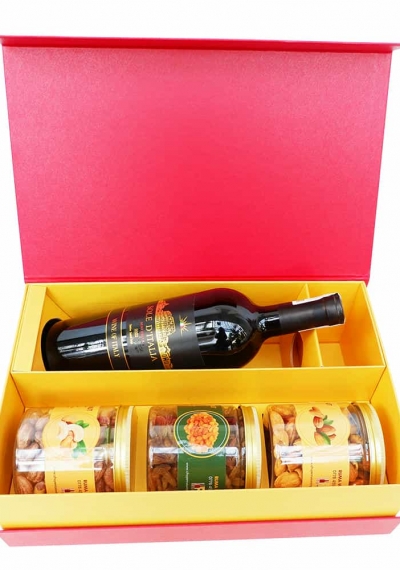 Hộp quà tặng tết rượu vang Ý Sole D'Italia