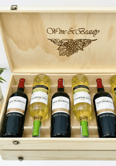 Quà tặng cao cấp 6 chai vang Chile San Marino