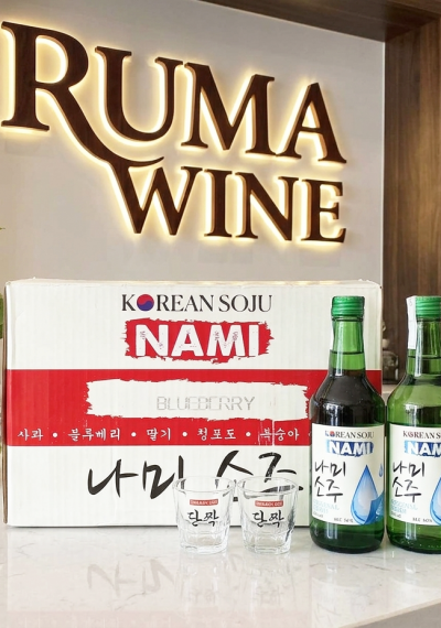 Rượu Soju Hàn Quốc Nami vị nguyên bản 360ml