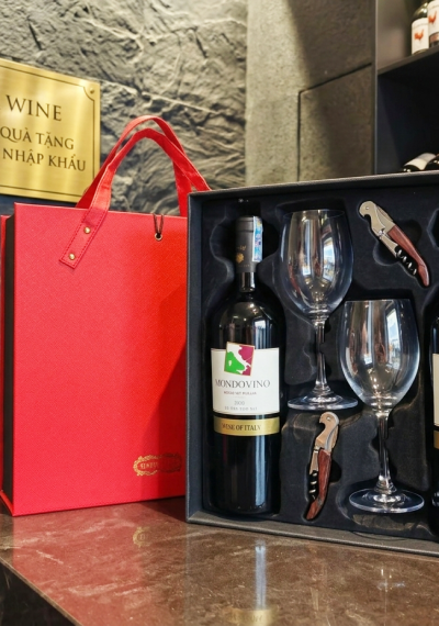 Quà tặng rượu vang tết Mondovino Rosso