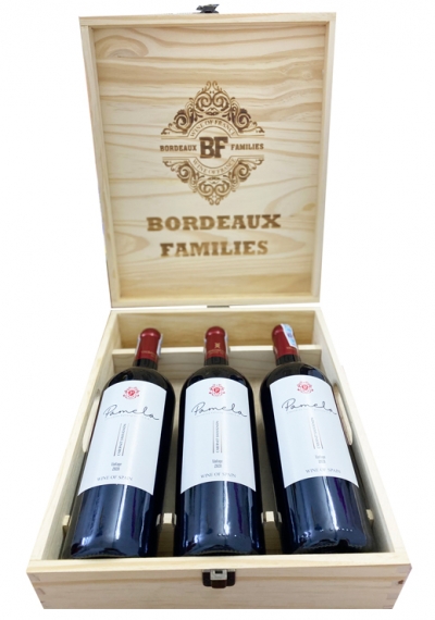 Quà tặng cao cấp 3 chai vang Tây Ban Nha Pamela